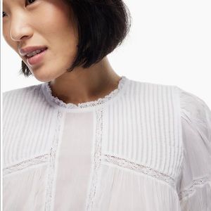 Aritzia Wilfred Wallflower White Top NWT